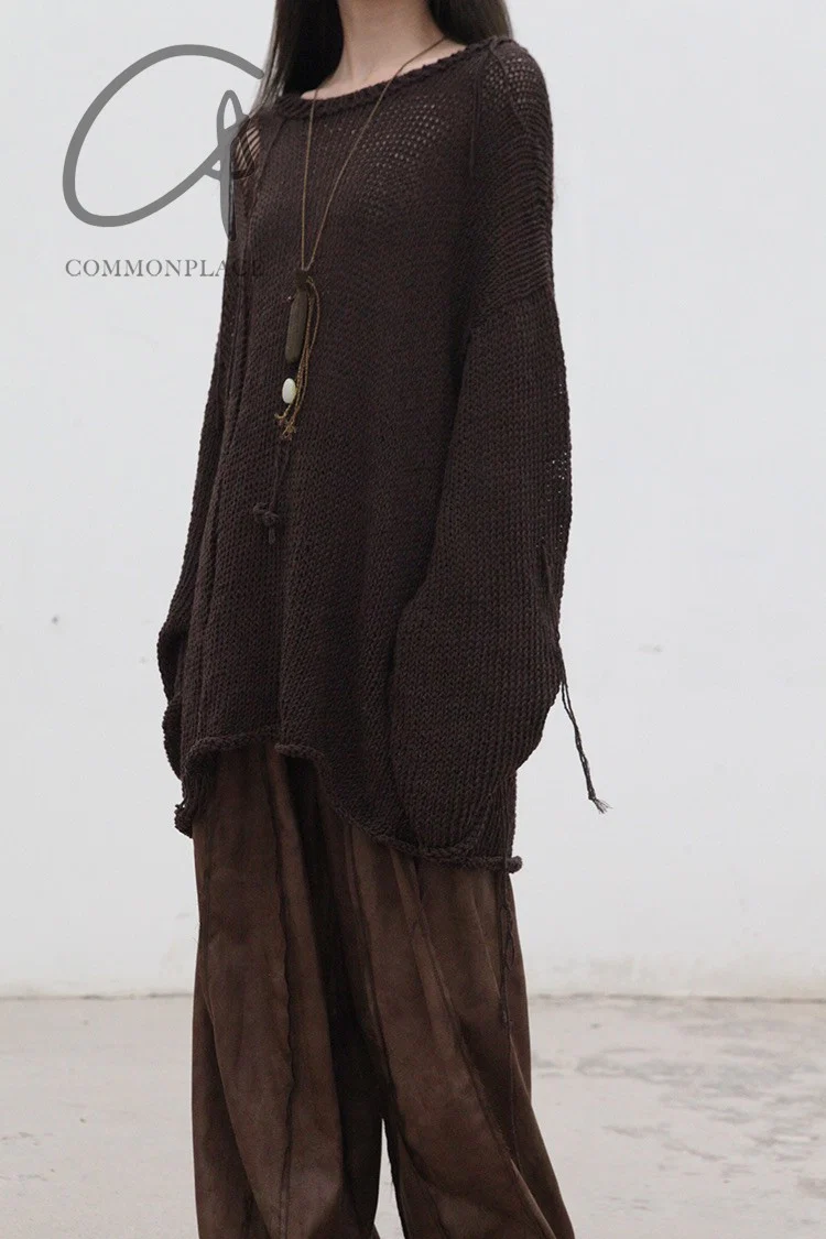pengtai hand-knitted cotton pullover MW21010 - Image 4