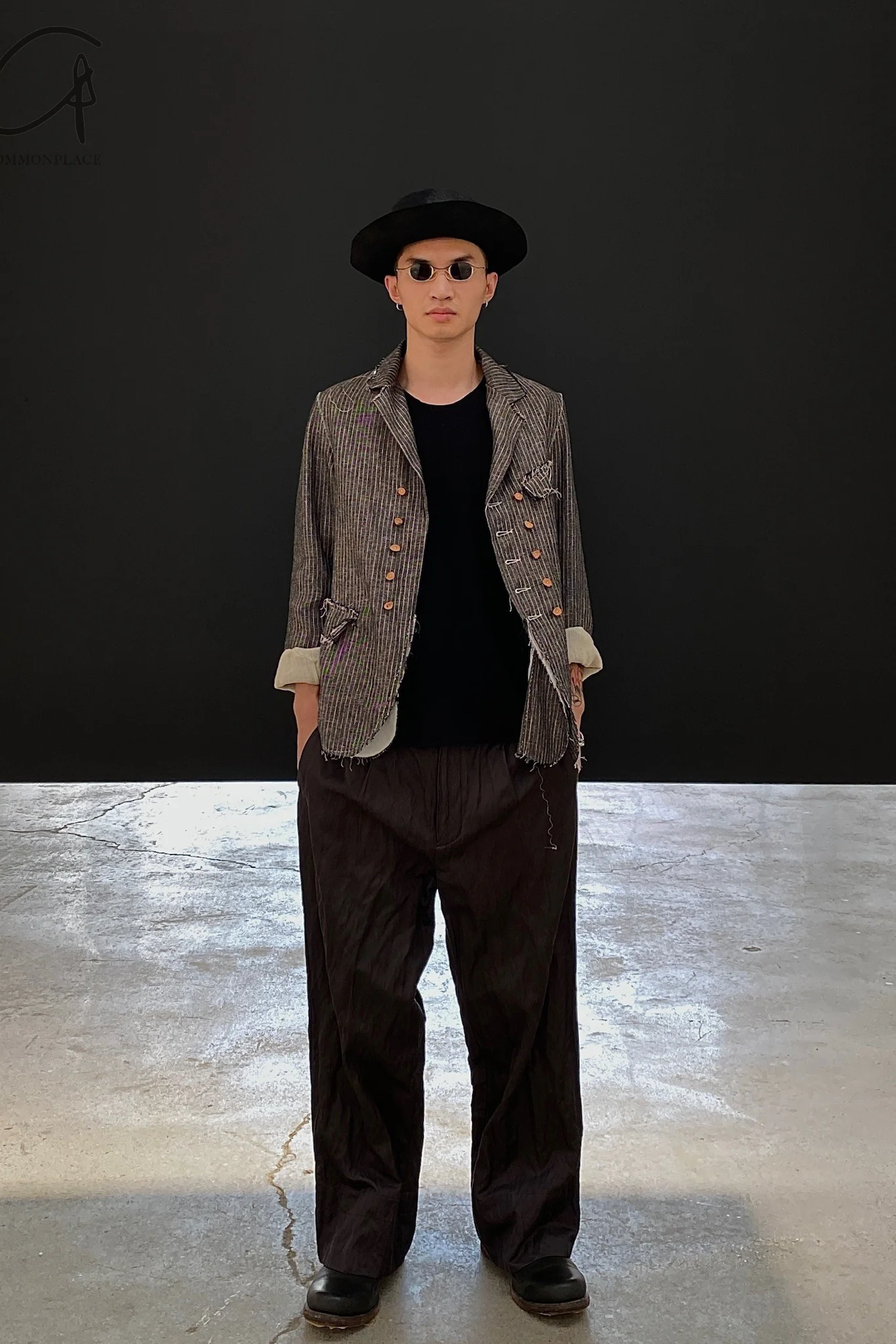 pengtai hand-stitched double-breasted jacket S20311 - Image 13