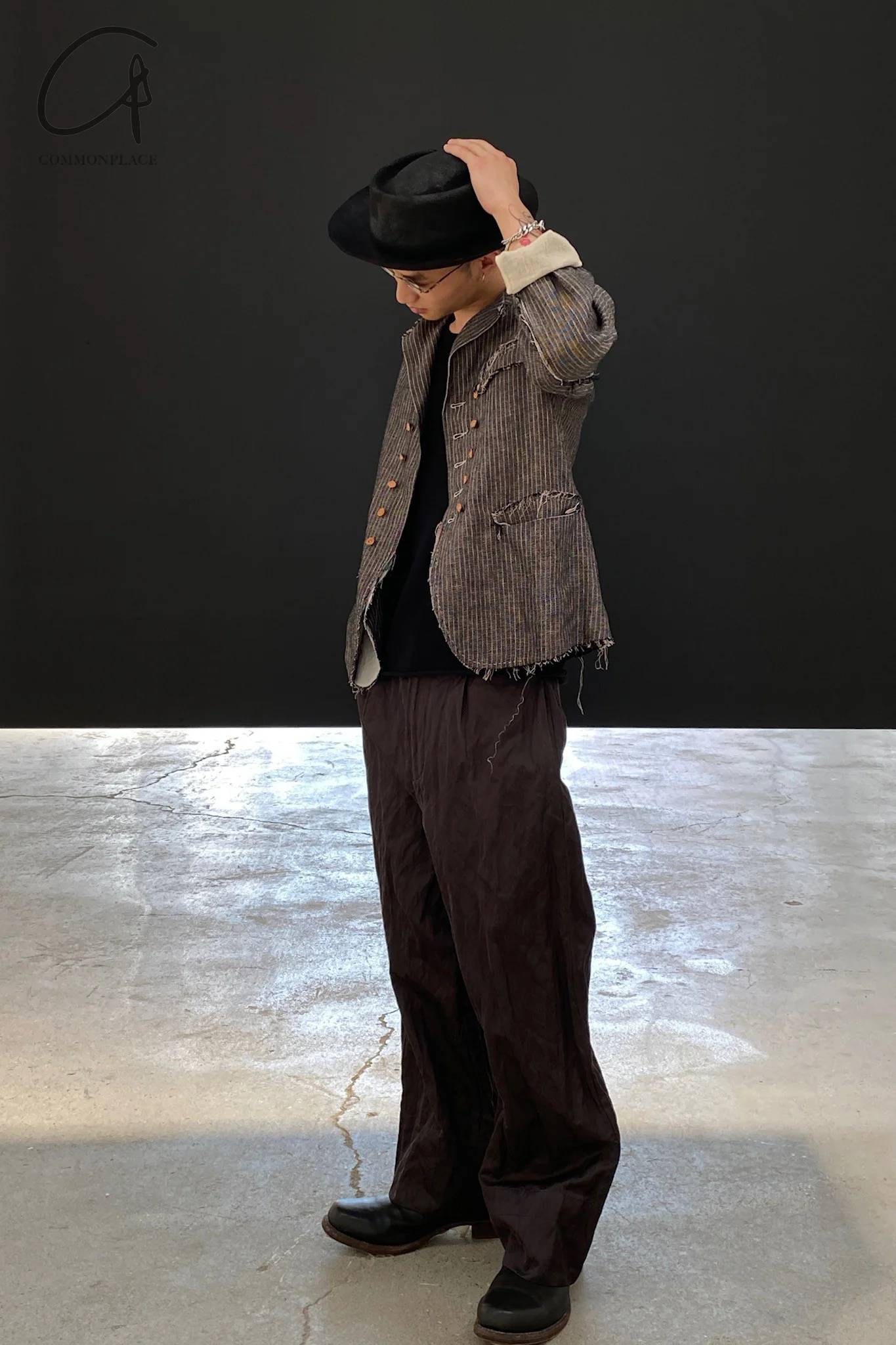 pengtai hand-stitched double-breasted jacket S20311 - Image 20