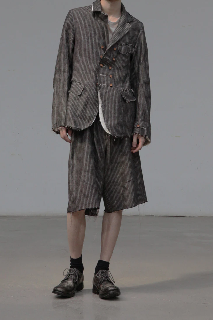 pengtai hand-stitched double-breasted jacket S20311 - Image 3