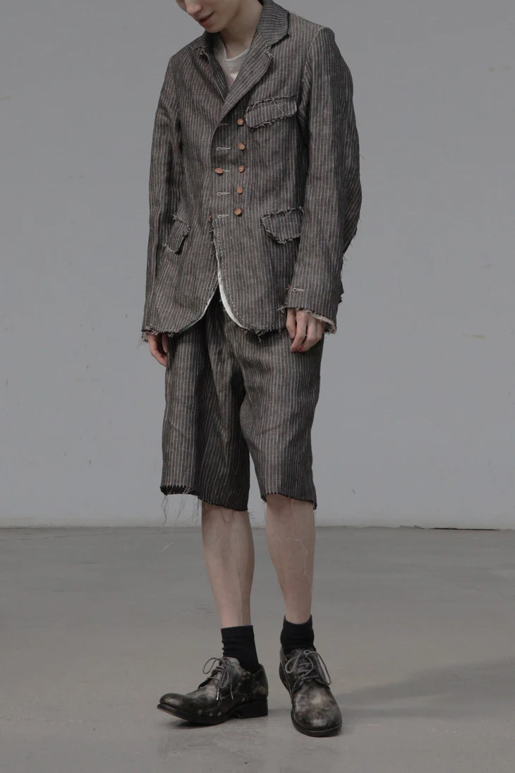pengtai hand-stitched double-breasted jacket S20311 - Image 6