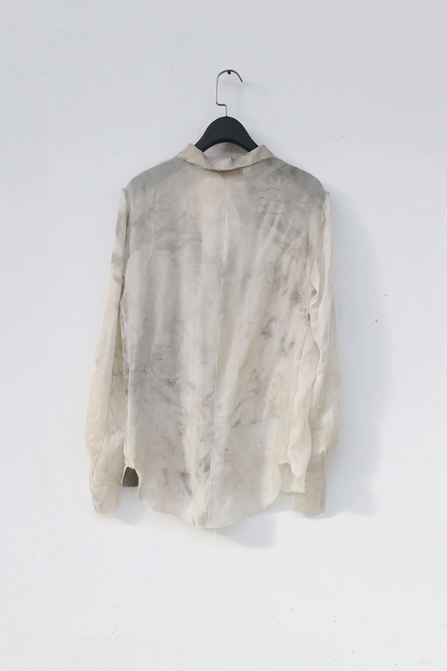 Peng Tai HAND STITCHED METALTHREADS CLASSIC LONG-SLEEVED SILK SHIRT S20196 - Image 7