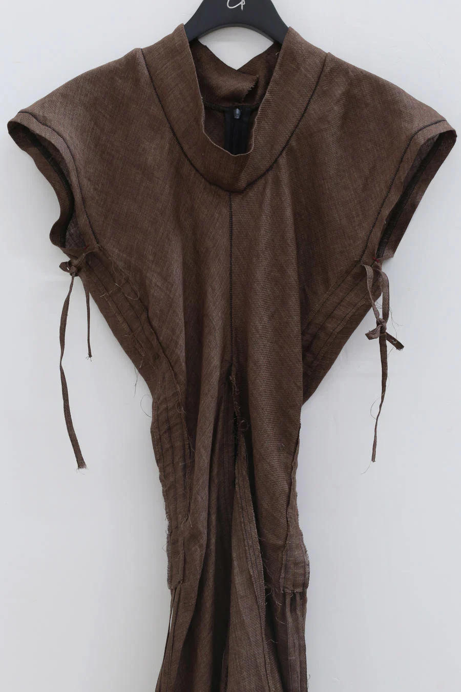 pengtai linen dyed long top S21023 - Image 5