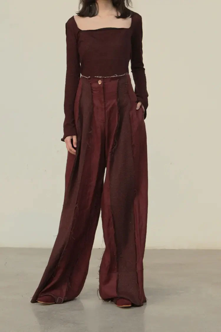 Peng Tai low collar top F026 - Image 2