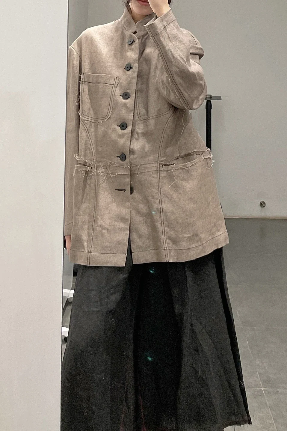 Pengtai M21018 linen jacket - Image 5