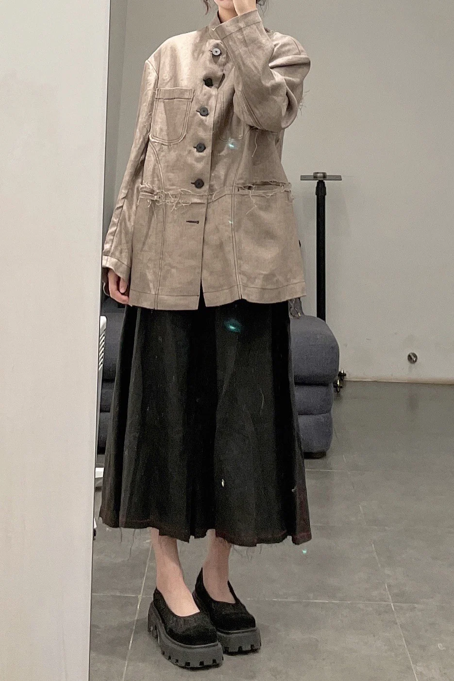 Pengtai M21018 linen jacket - Image 6