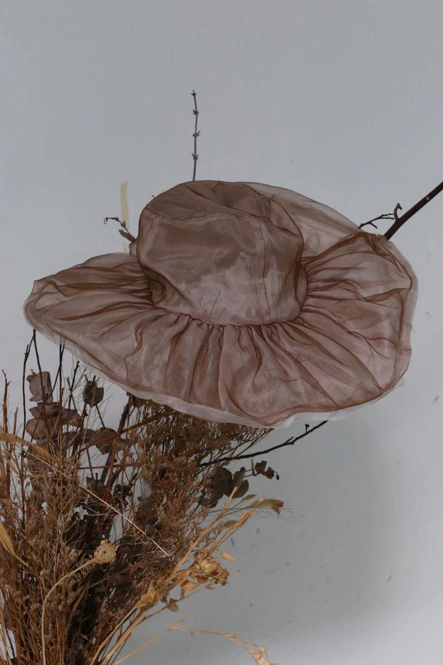 pengtai mesh cap A21021 light brown PPT2012 - Image 2