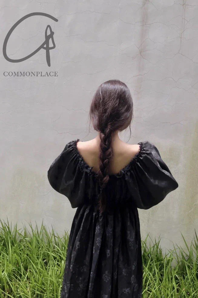 pengtai mulberry silk jacquard dress W21039 PPT2035 - Image 13