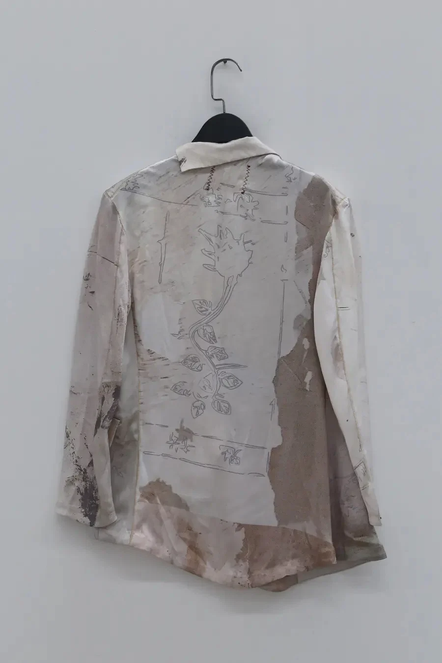 pengtai mulberry silk print jacket S210131 - Image 10