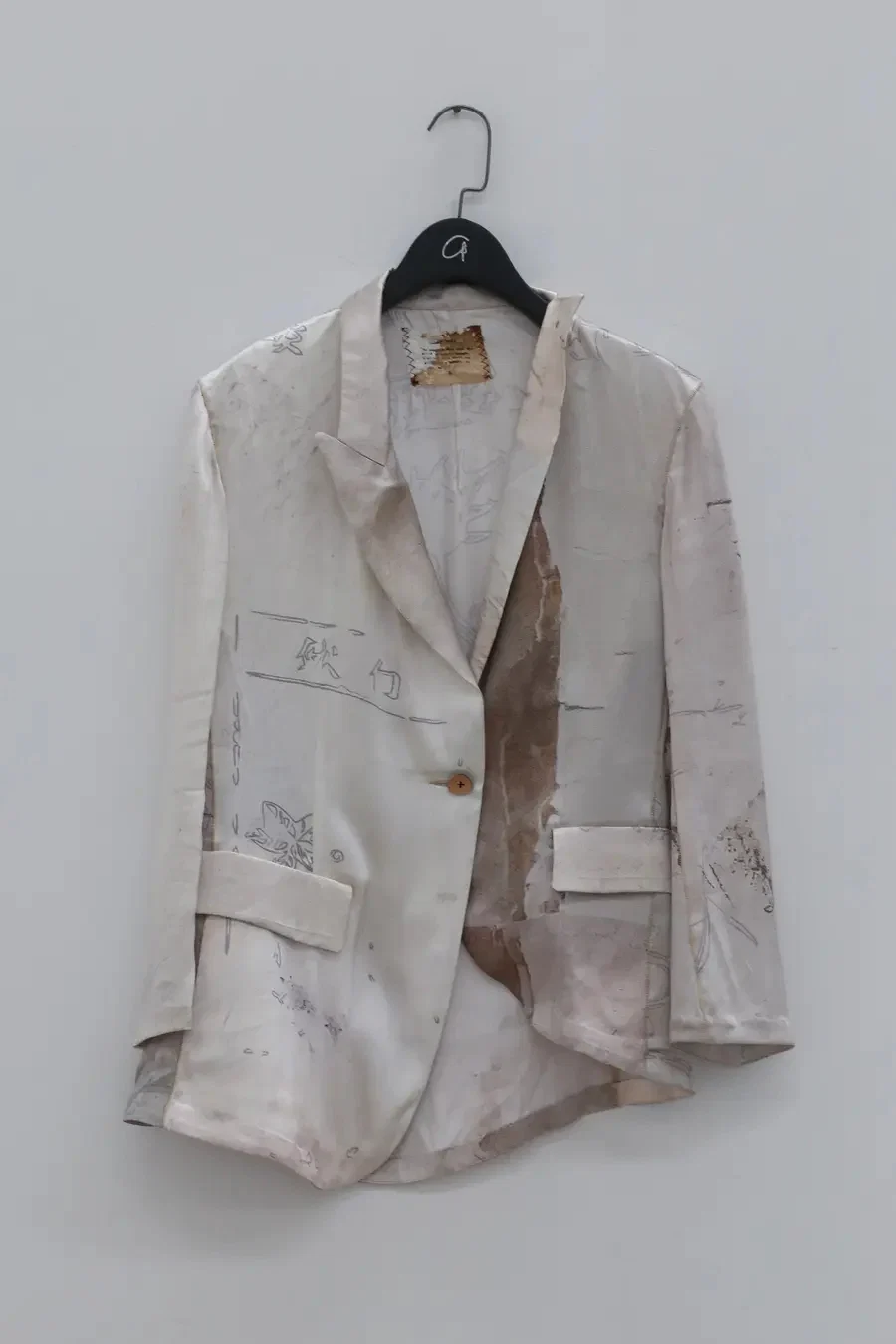 pengtai mulberry silk print jacket S210131 - Image 5