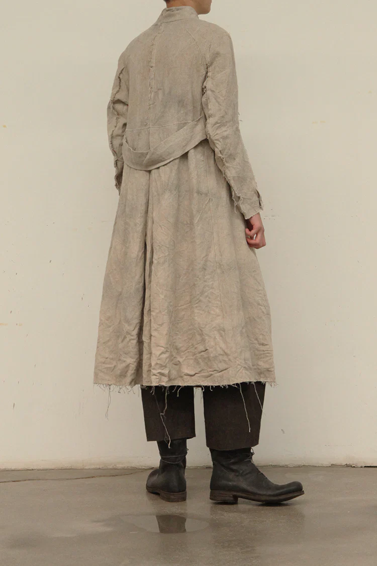 Pengtai plant dye M014 vest coat - Image 4