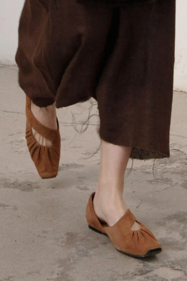 Peng Tai Handmade Shoes Series I PT-AW21036-ZONG Brown PPT17 9 - Image 8