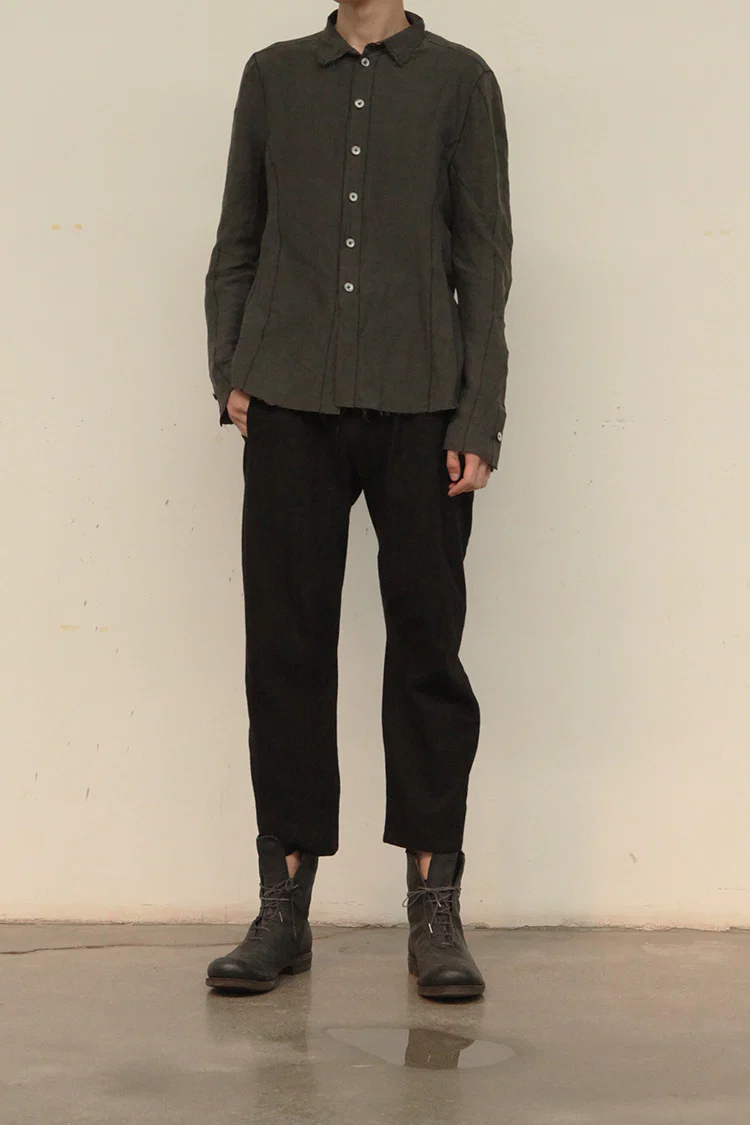 pengtai slim-fit cotton blend trousers M025 - Image 4