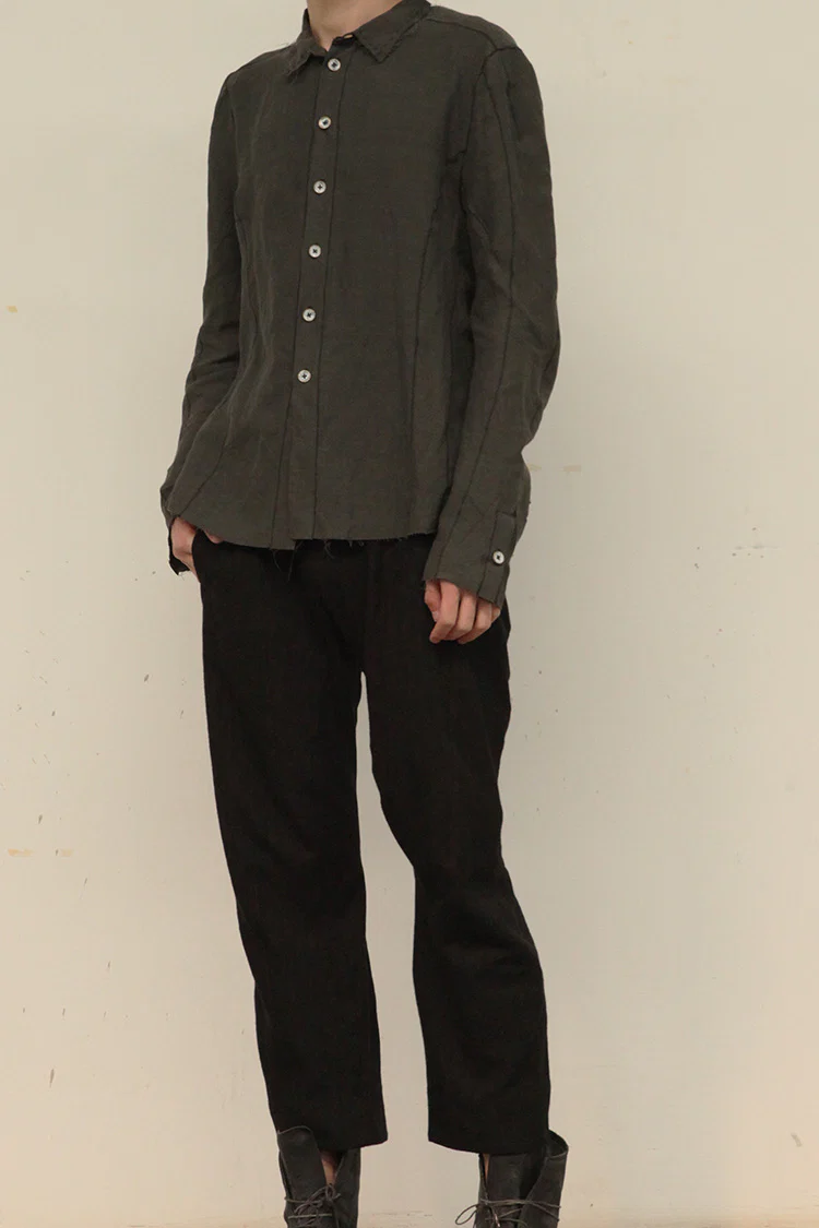 pengtai slim-fit cotton blend trousers M025 - Image 5