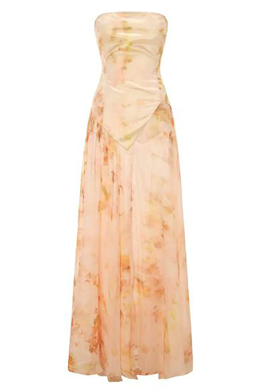 PengTai Strapless Pleated Maxi Dress PT-PTS24C04-2-0 - Image 3