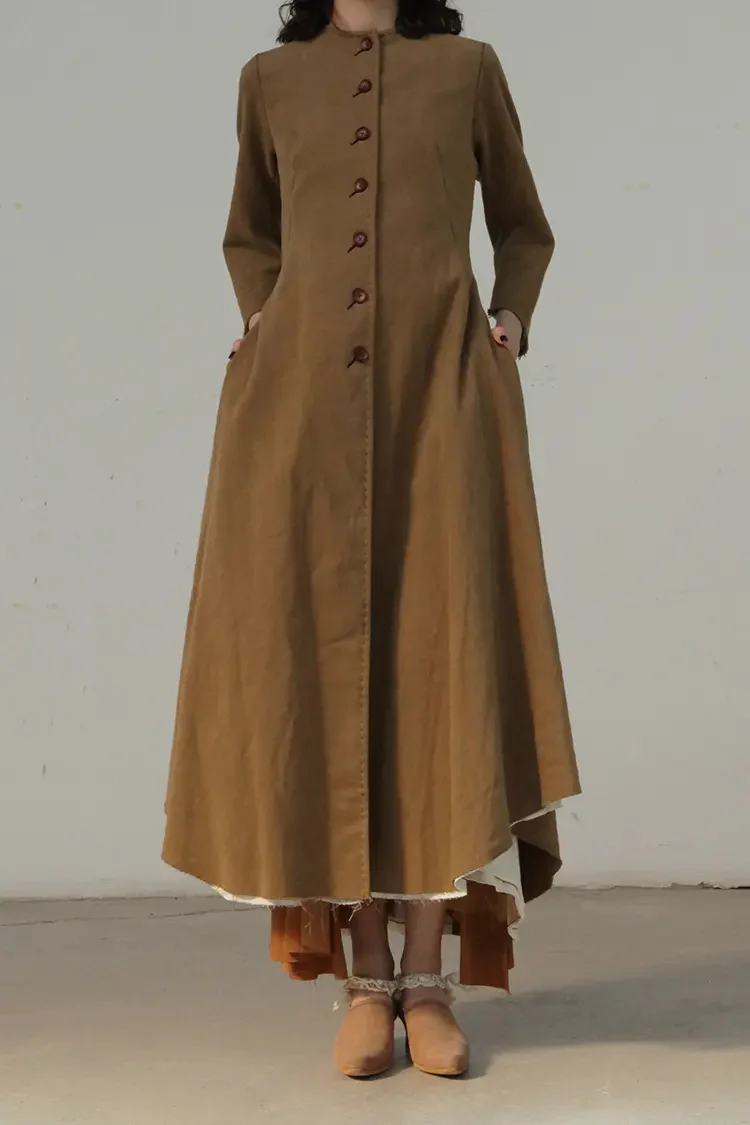 pengtai tunic coat W20114 PPT010 - Image 2
