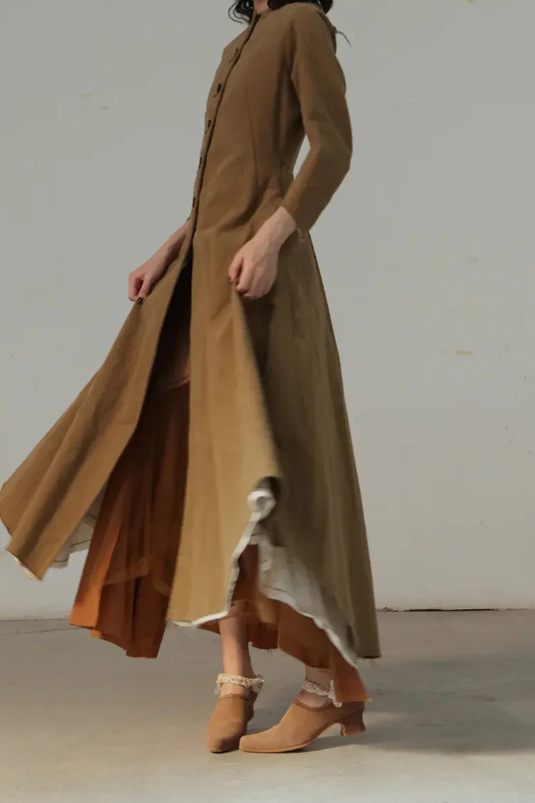 pengtai tunic coat W20114 PPT010 - Image 3