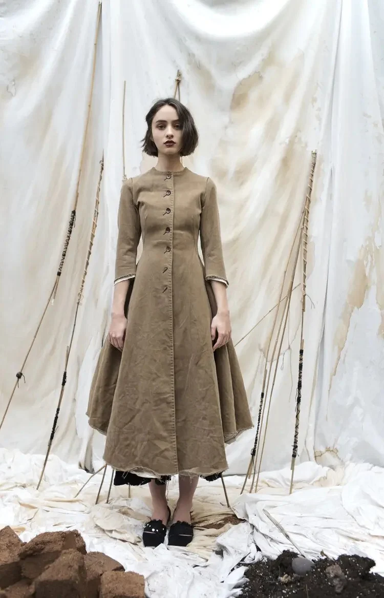 pengtai tunic coat W20114 PPT010 - Image 5