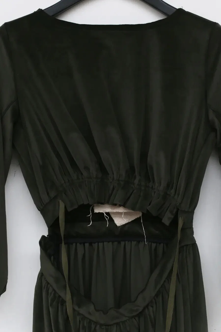 pengtai velvet dress W21042 PPT13 green - Image 9