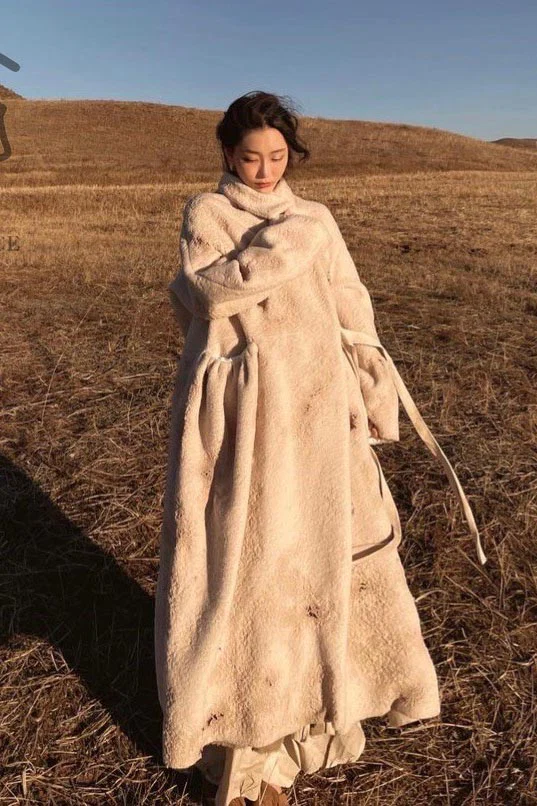 pengtai wool singeing coat W21106 - Image 10