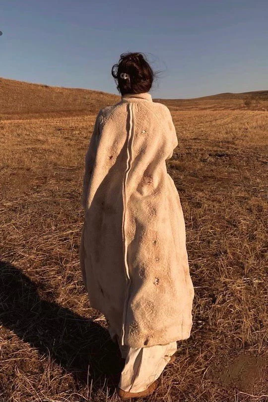 pengtai wool singeing coat W21106 - Image 12