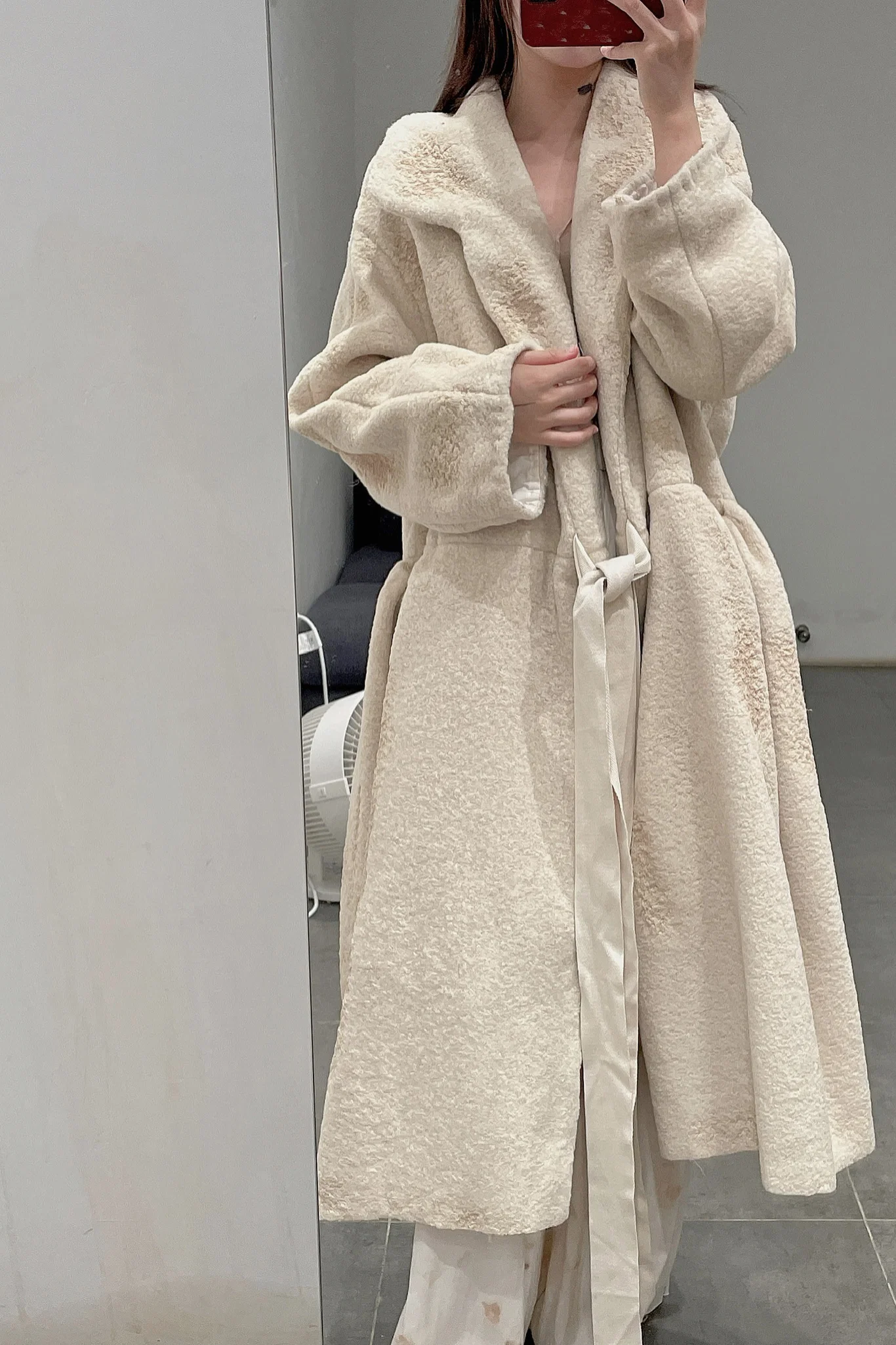 pengtai wool singeing coat W21106 - Image 4