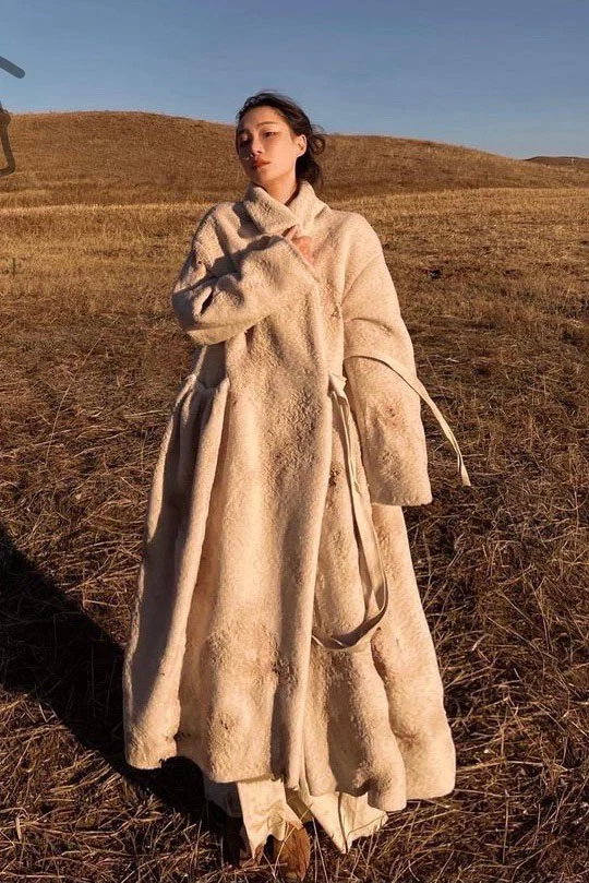 pengtai wool singeing coat W21106 - Image 9