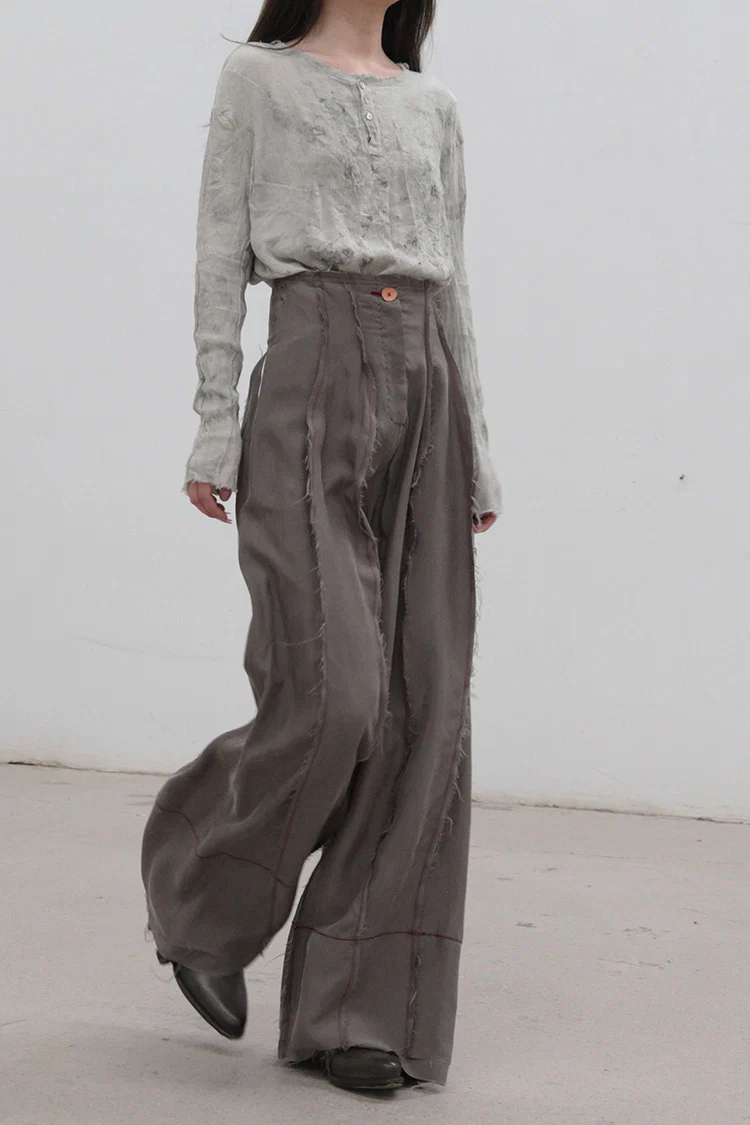 pengtai wormwood dyed cotton top MW21002 - Image 4