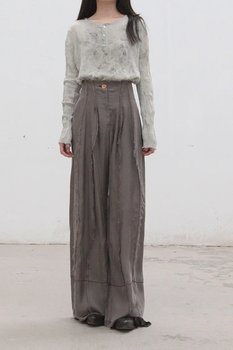 pengtai wormwood dyed cotton top MW21002 - Image 5