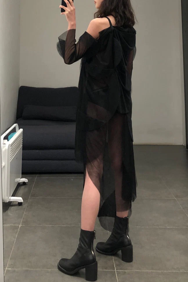 phoebe english (gauze dress) DRS 273 SOFT TULLE - Image 2