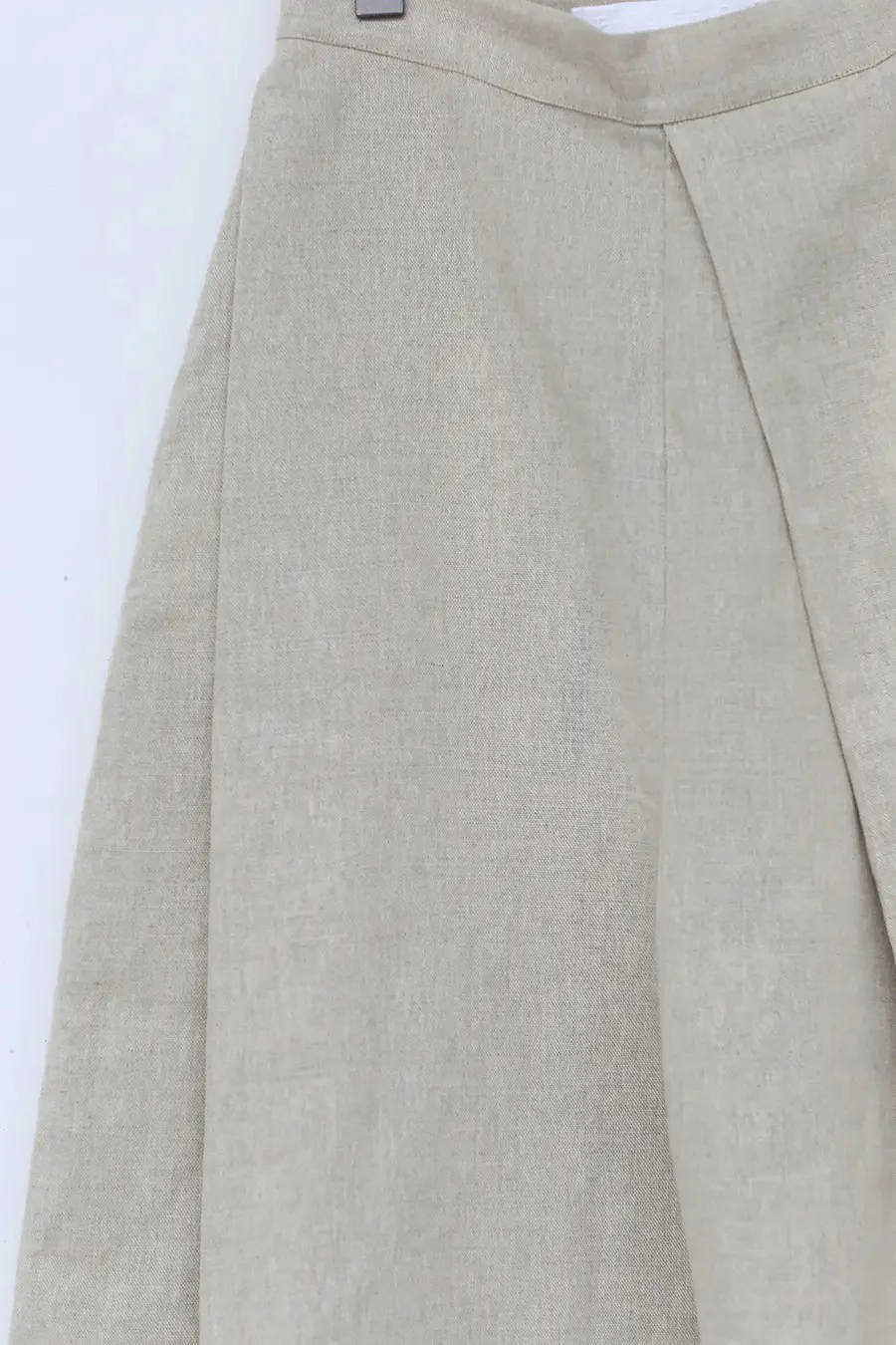 PHOEBE ENGLISH TRS134 Split Hem Pants White - Image 4
