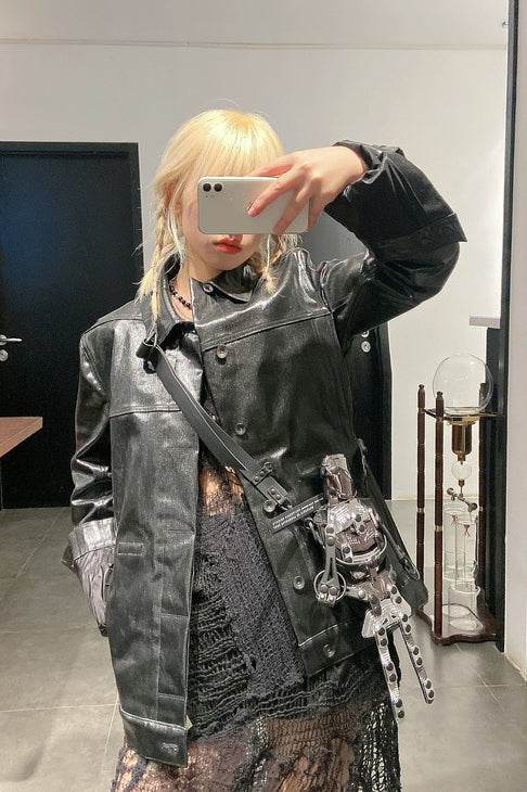 Rick Owens (denim jacket) DU18S3752 - Image 13