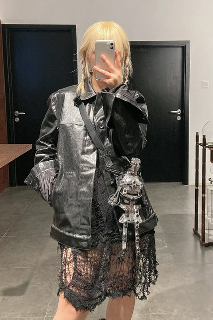 Rick Owens (denim jacket) DU18S3752 - Image 15