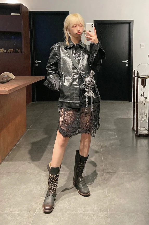 Rick Owens (denim jacket) DU18S3752 - Image 16