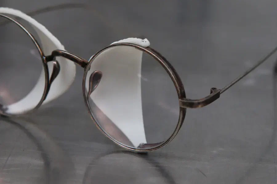 Rigards Glasses Gold Frame Clear Mirror RG0UW0001 (RG00UW1) - Image 3