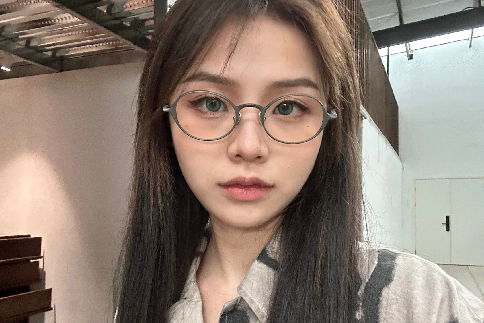 Rigards oval aluminum magnesium alloy frame glasses RG0103AL series collection RG-RG0103AL-HTM gray transparent lens - Image 5