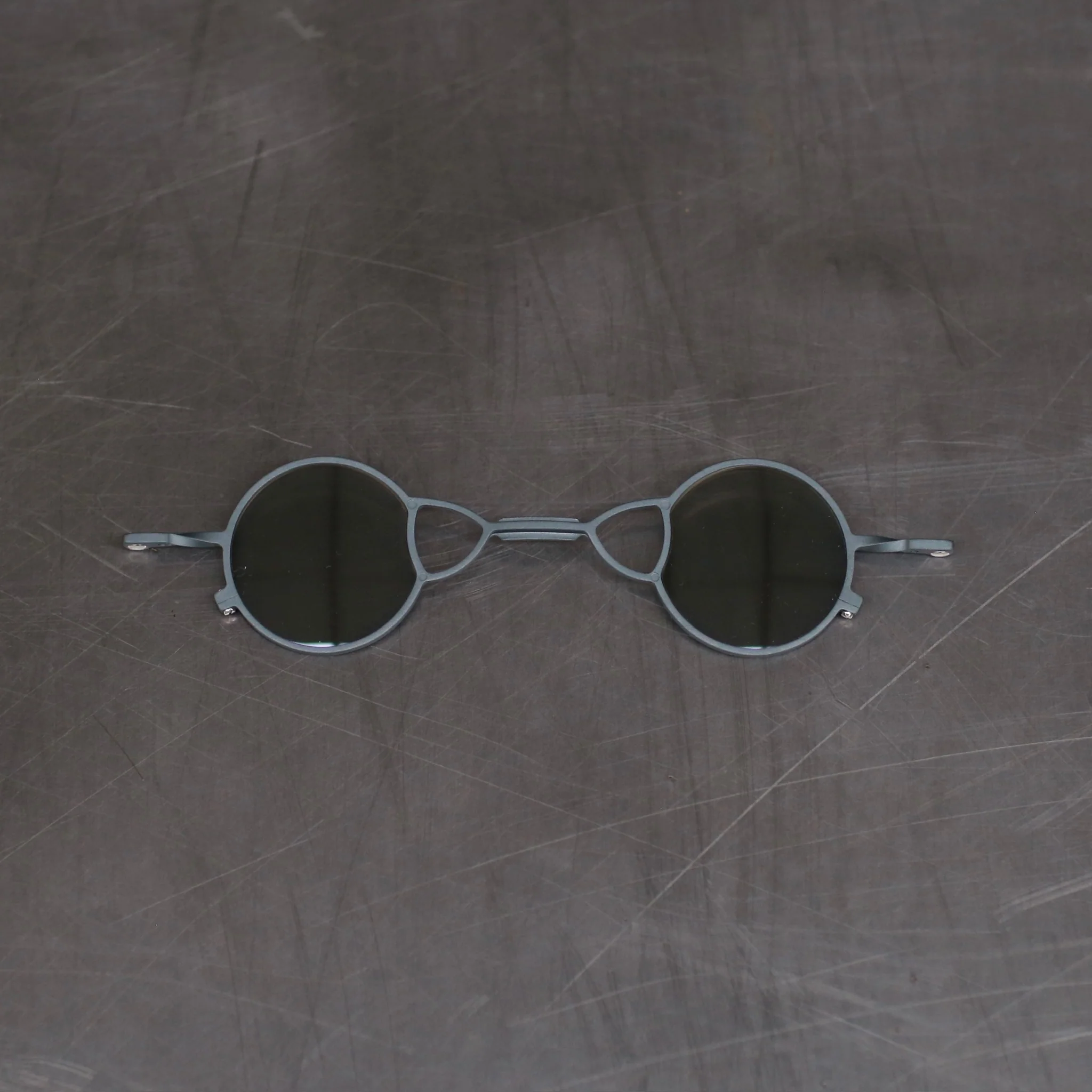 Rigards RG0105TI Series Collection Titanium Free Detachable Double Glasses RG-RG0105TI CLIP-HKMIRROR Gray Frame M.MIRROR Lenses - Image 2