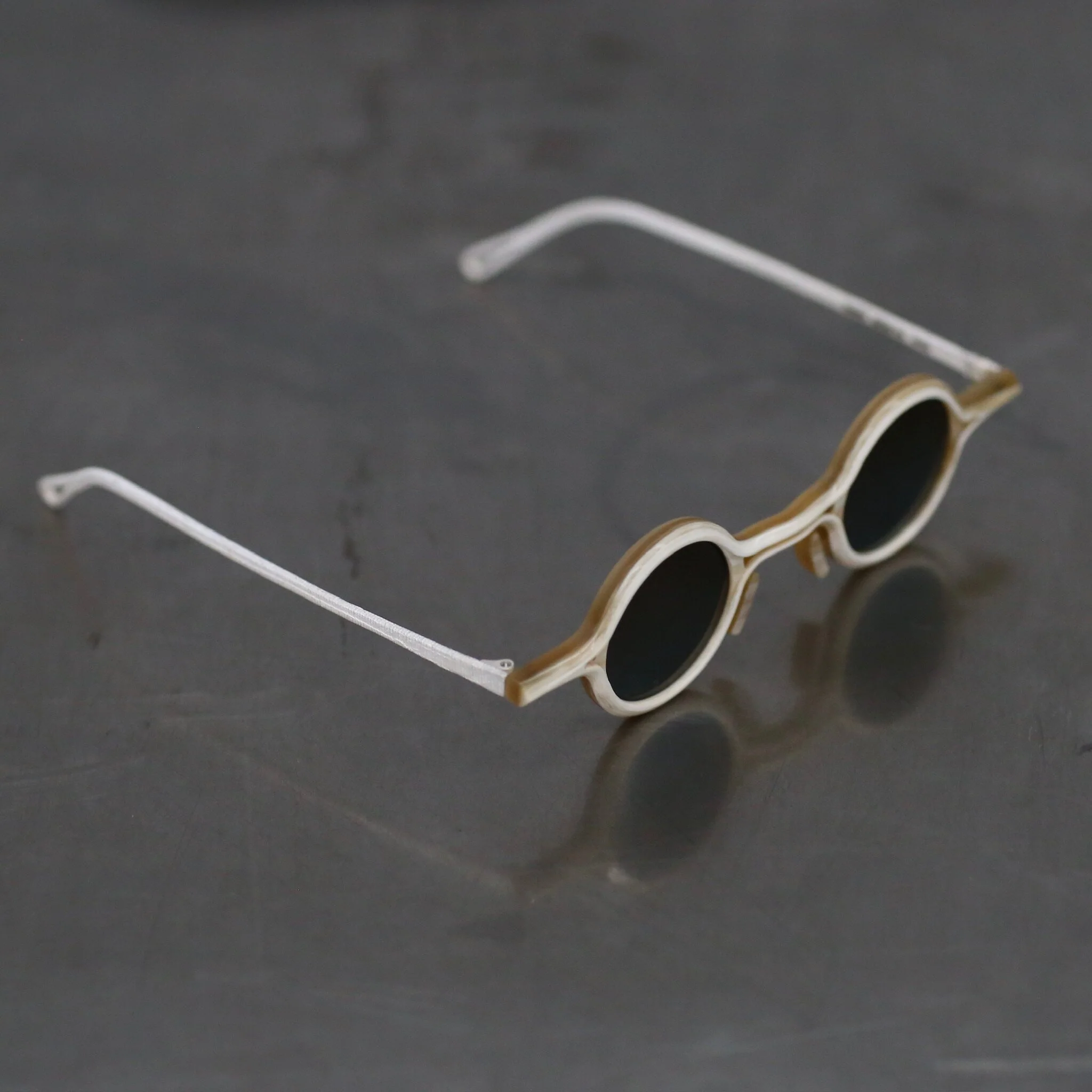 Rigards RG0824 Series 925 Sterling Silver Natural Buffalo Horn Matte/Polished Sunglasses RG-RG0824-DLSKTMP - Image 3