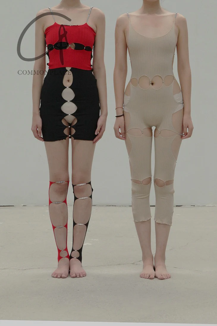 Rui Full body suit  r002-aw20 oatmeal - Image 4