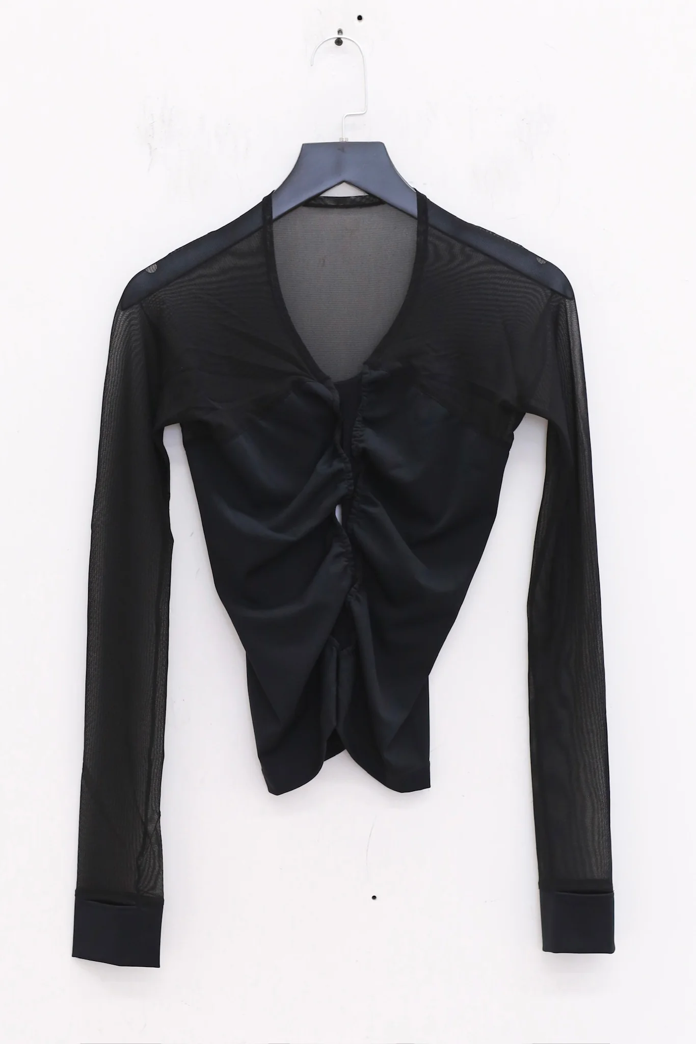 RUI built 25 autumn and winter sports stitching hollow long sleeves RUI-RAW25WV05-Onyx black - Image 6