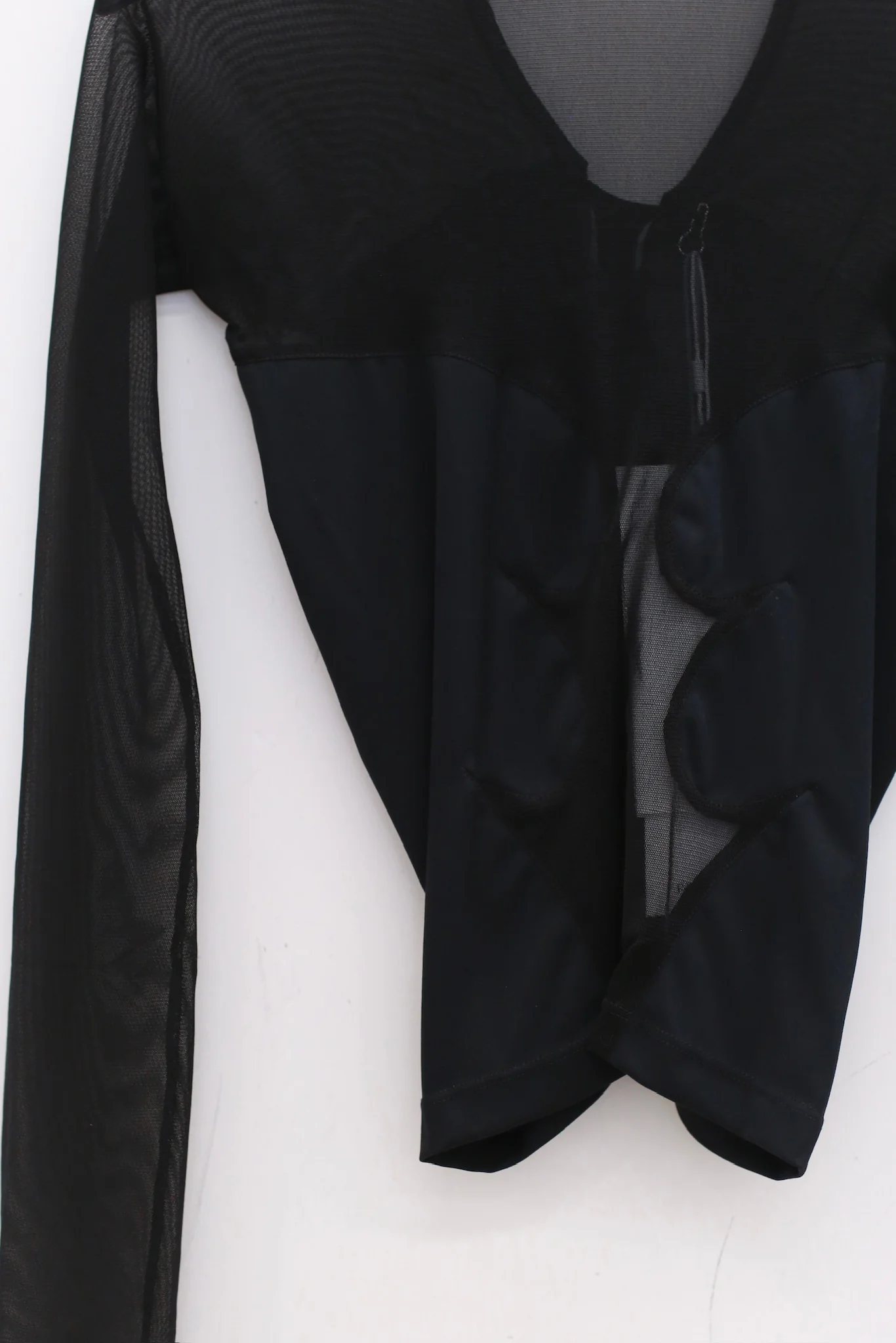 RUI built 25 autumn and winter sports stitching hollow long sleeves RUI-RAW25WV05-Onyx black - Image 7
