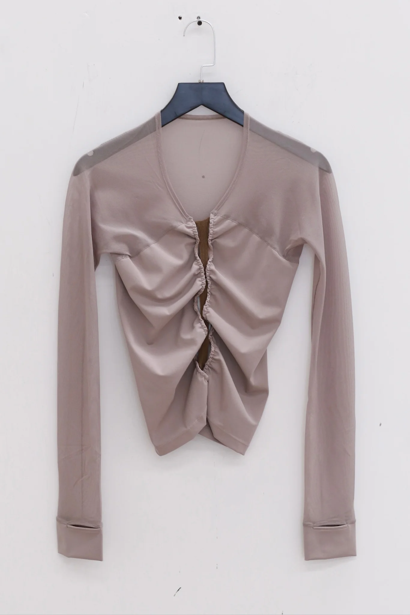RUI built 25 autumn and winter sports stitching hollow long sleeves RUI-RAW25WV05-Smoke - Image 5