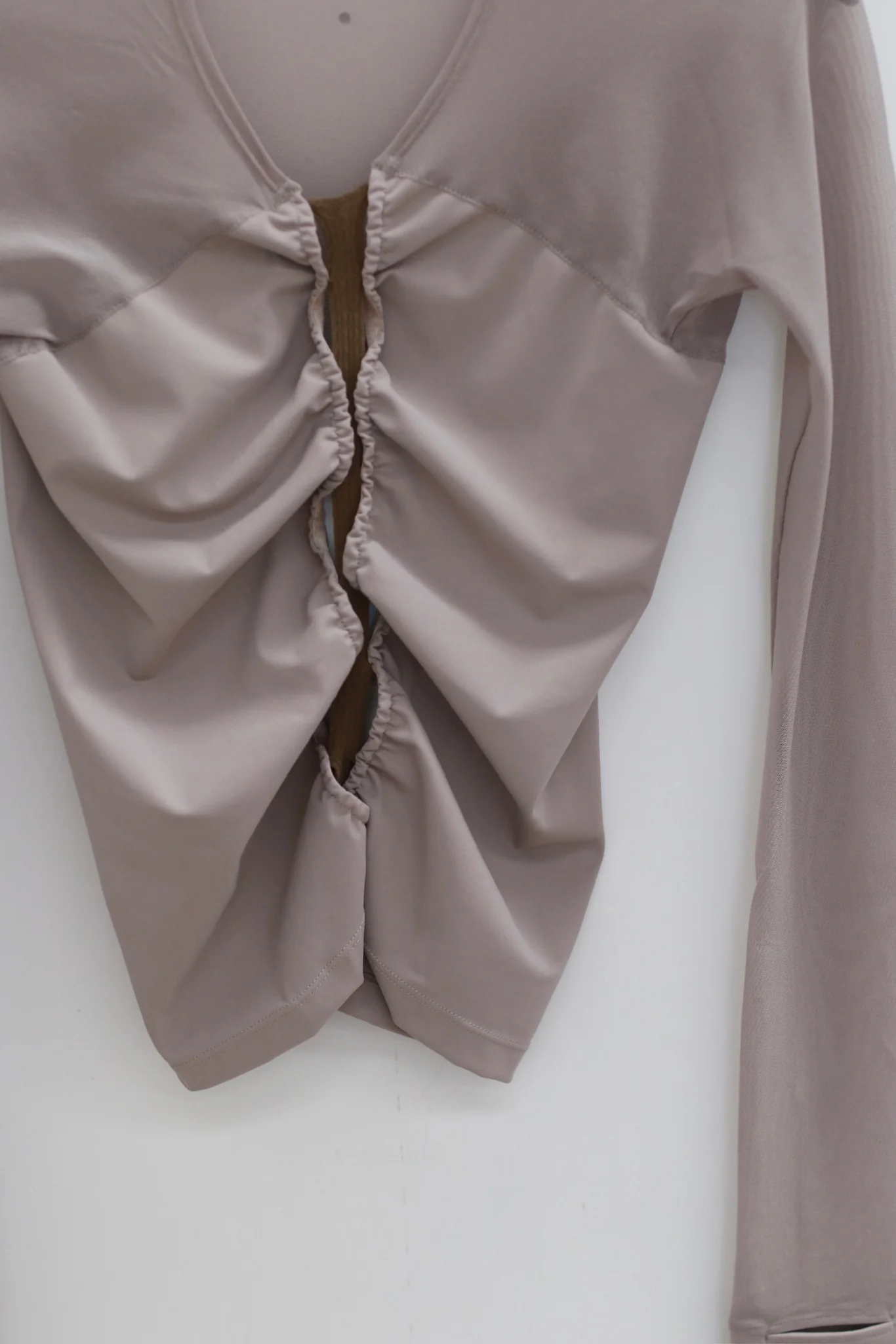 RUI built 25 autumn and winter sports stitching hollow long sleeves RUI-RAW25WV05-Smoke - Image 6