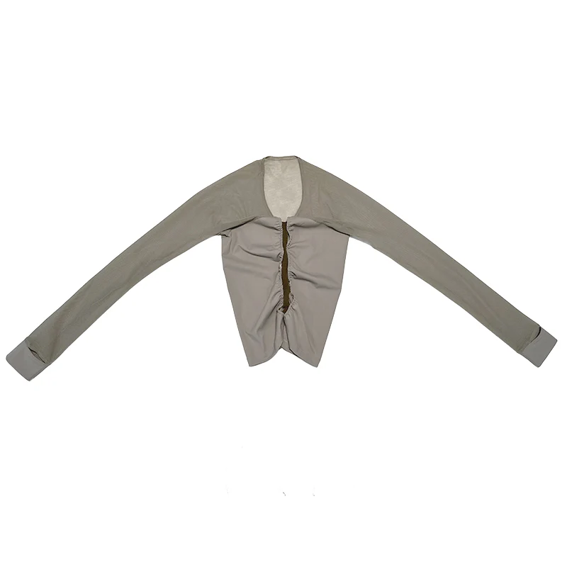 RUI built 25 autumn and winter sports stitching hollow long sleeves RUI-RAW25WV05-Smoke - Image 9