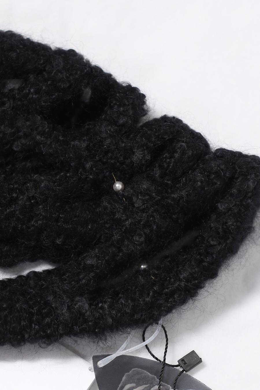 RUI crochet beanie RAW22AC01 Onyx black - Image 3