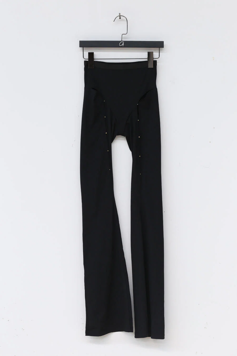 Rui Zhou WV05 series hollow flared stretch casual pants RUI-RUIFW21WV05-HEI Black Onyx - Image 14