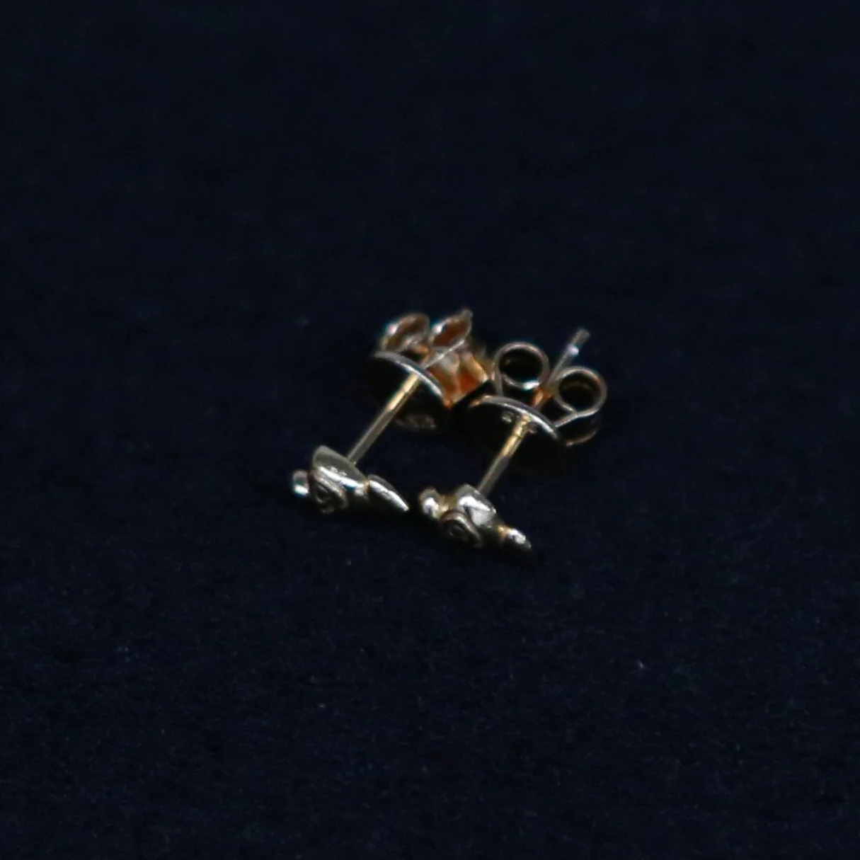 SALE E PEPE 2026 Valentine's Day Collection Sterling Silver/Gold Plated Heartbeat Earrings SEP-SP05E26-JIN Gold - Image 2