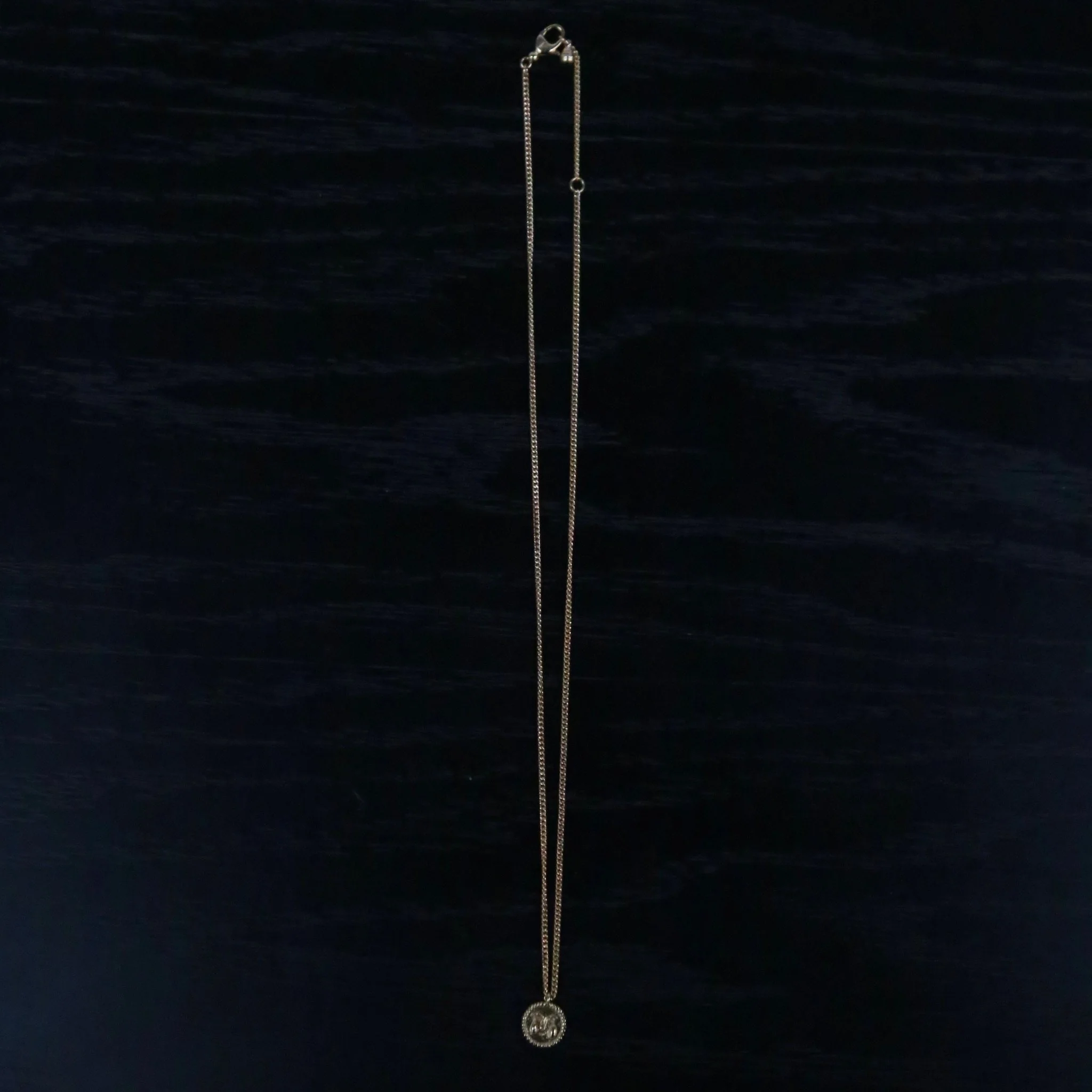 SALE E PEPE Sterling Silver/Gold Plated Dionysus Teardrop Pendant Necklace SEP-SP05N04-JIN Gold (SP05N03) - Image 4