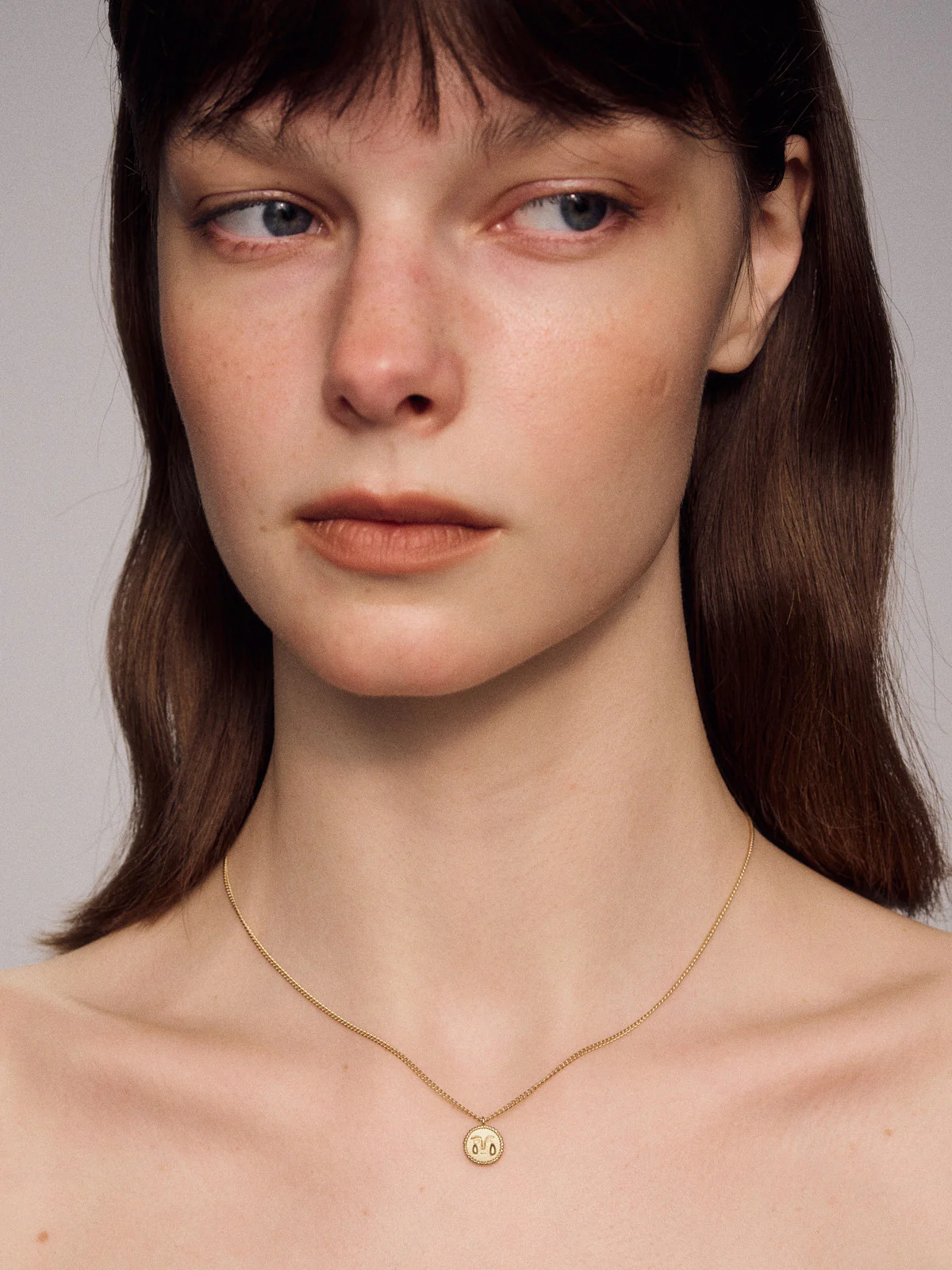 SALE E PEPE Sterling Silver/Gold Plated Dionysus Teardrop Pendant Necklace SEP-SP05N04-JIN Gold (SP05N03) - Image 7