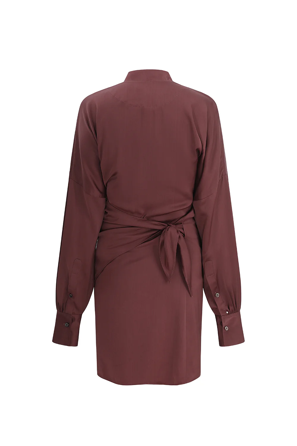 SAMUEL GUI YANG 25 autumn and winter high twist rope dress SGY-AW25BDR09-1-2-MAHOGANY - Image 2